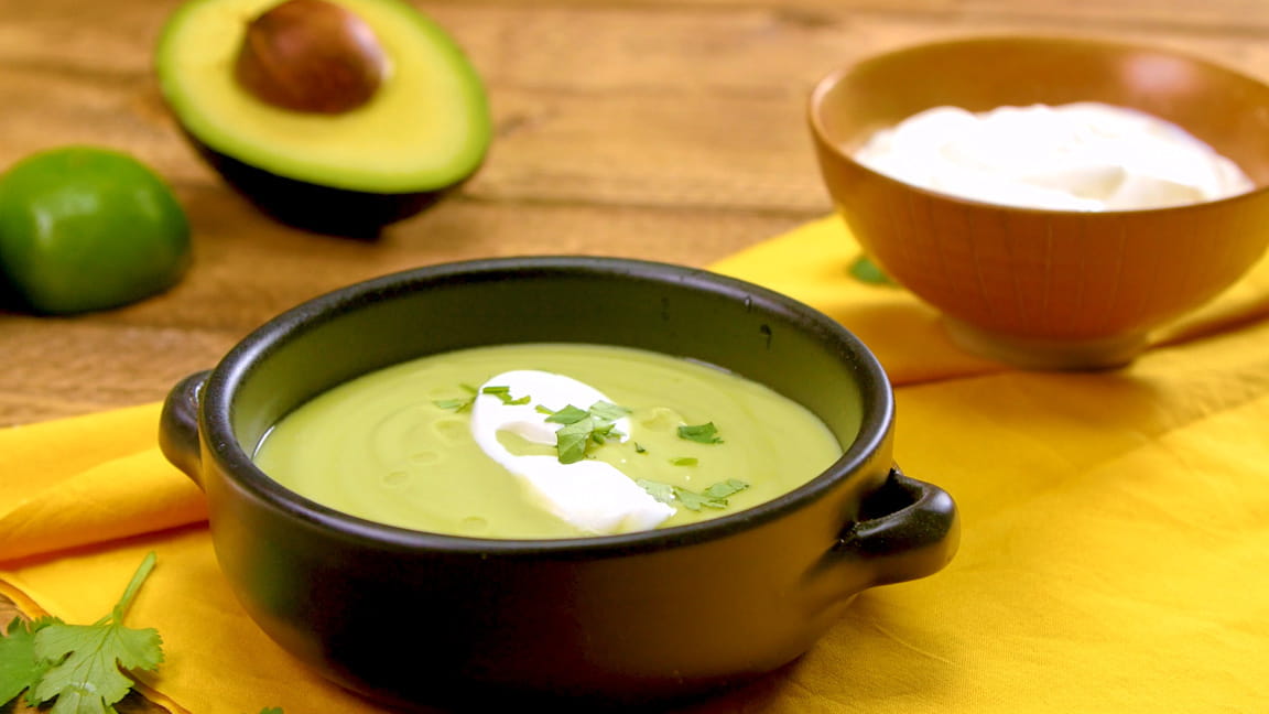 Columbian Cream of Avocado Soup