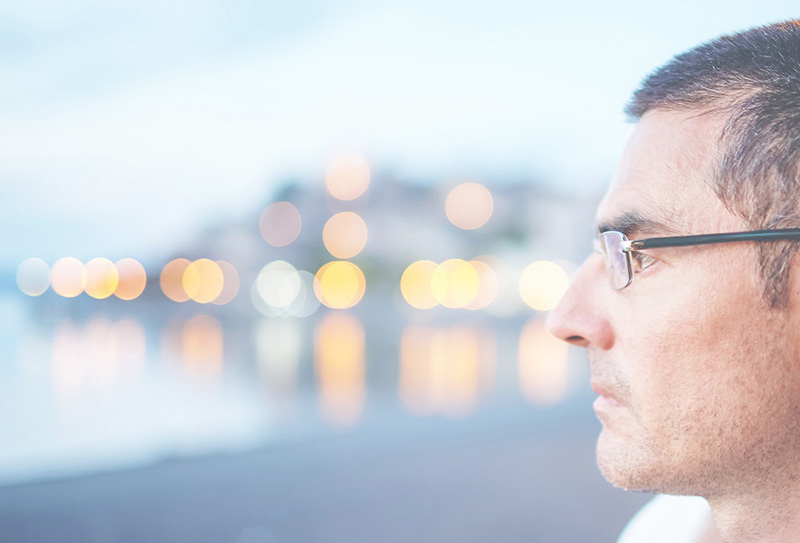 profile of adult man