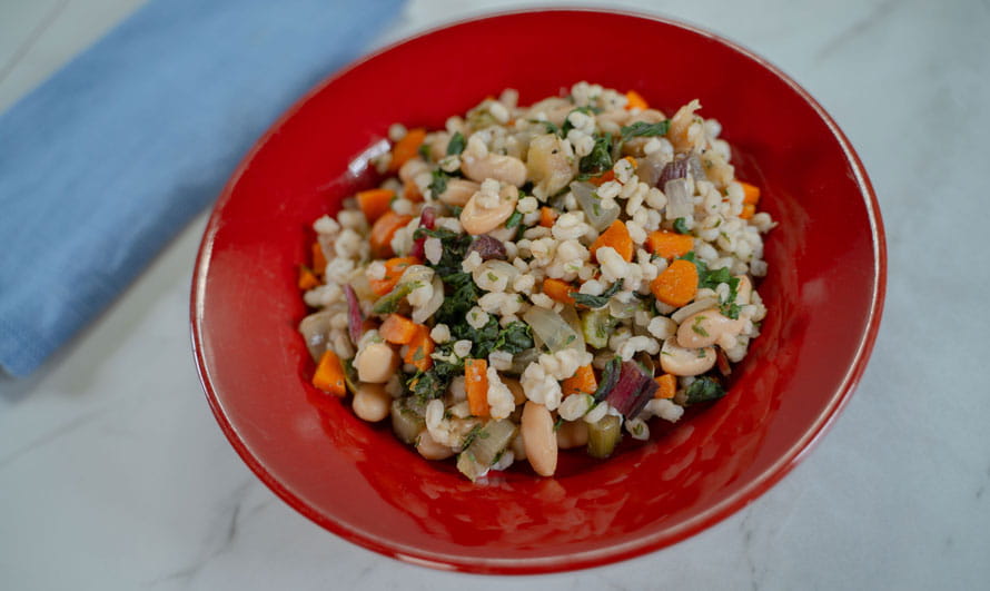 Barley Beans and Greens