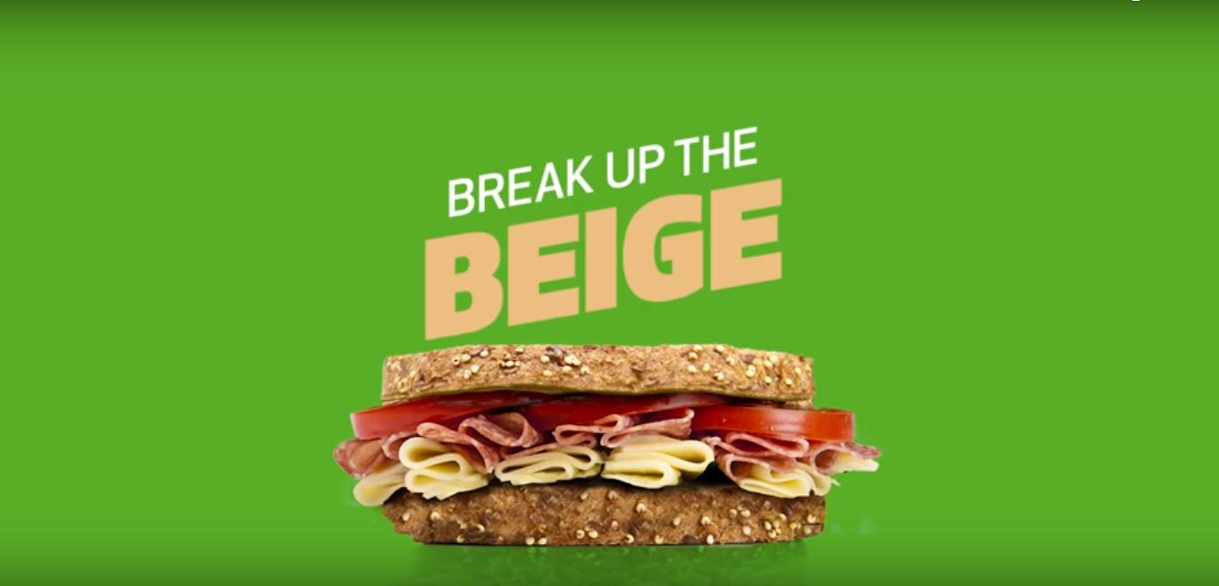 Break up the beige