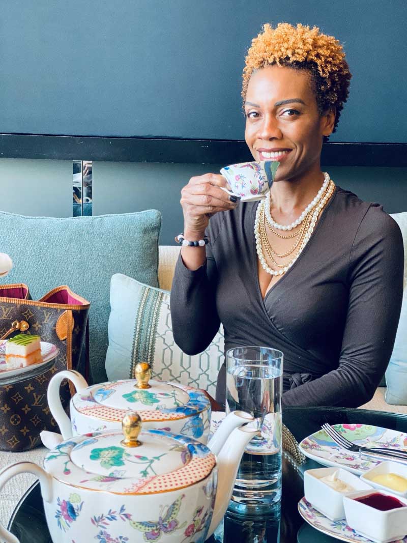 Aishia Grevenberg says self-care is truly feeling the full spectrum of human emotion. (Photo courtesy of Regina Toney)