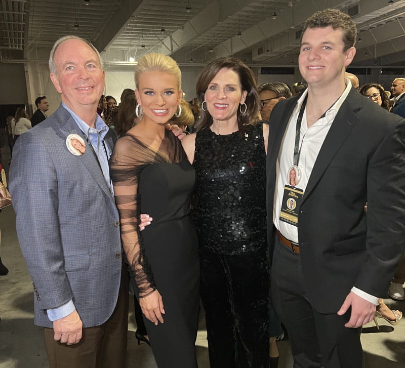 Kathy Wilson-Gold with her family. From left: Mike, Megan, Kathy and Michael. (Photo courtesy of Kathy Wilson-Gold)