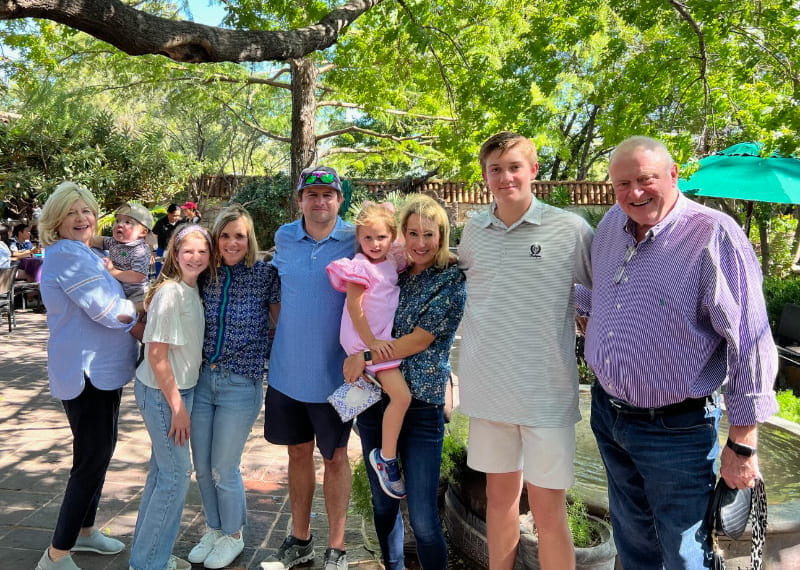 Hal Harbuck (far right) with family. (Photo courtesy of Hal Harbuck)