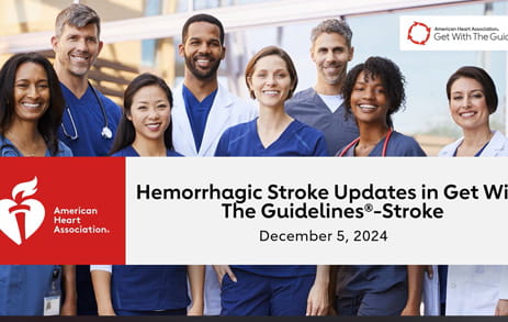 Hemorrhagic Stroke Updates in Get With The Guidelines - Stroke slide image