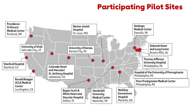 Pilot Hospital Map