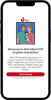 Infant CPR Anytime® Interactive