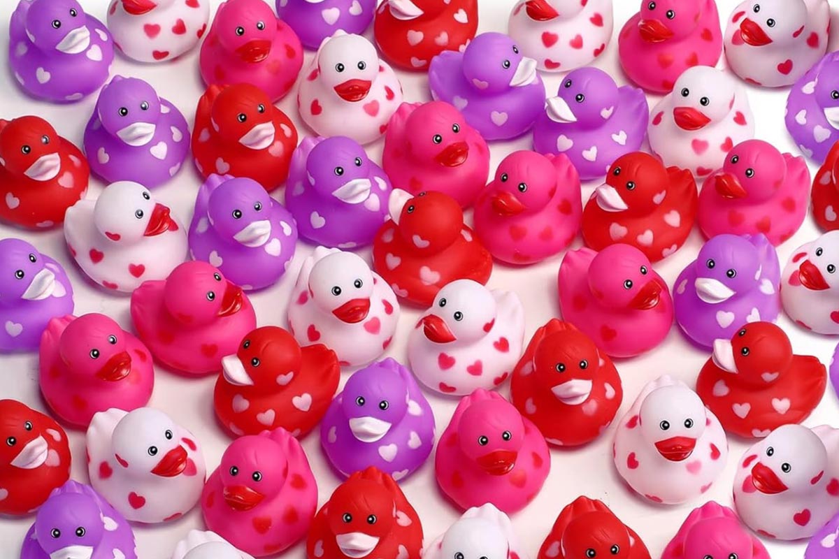 120 Heart Month Ducks on the Loose!