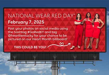 Go RED with us during American Heart Month!