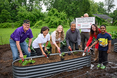 Planting Edgewood Gardens