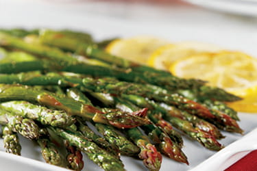 Broiled Asparagus Spears with Lemon